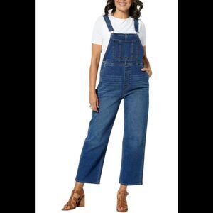 Christie Brinkley Women's Rosie Denim Overalls Medium Wash - Regular